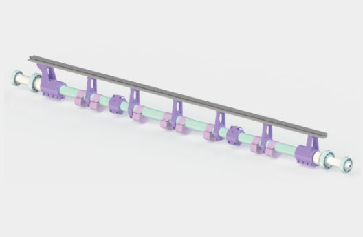 ጠንካራ ድብደባ ዘንግ